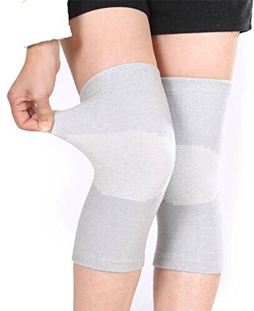 Clinic Care Bamboo Knee Caps Support for Knee Joint Pain (Size-M) Knee Support