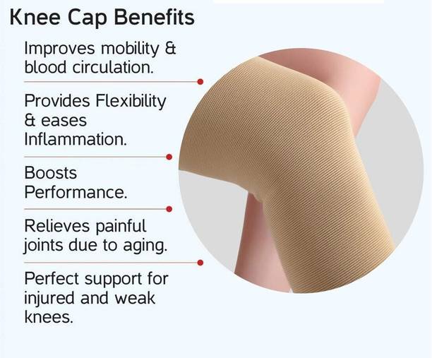 Kreya Enterprise Blue Knee Pads Knee Support Brace Leg Arthritis Injury Gym Knee Support