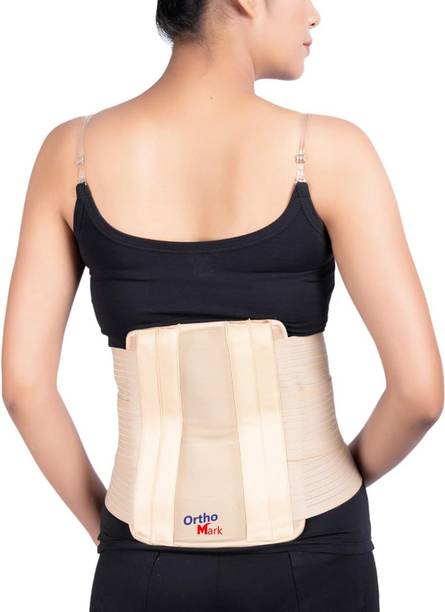 OrthoMark Lumbar Sacral LS Waist Belt for Men & Women Back Pain Relief, Slip-Disc Back / Lumbar Support