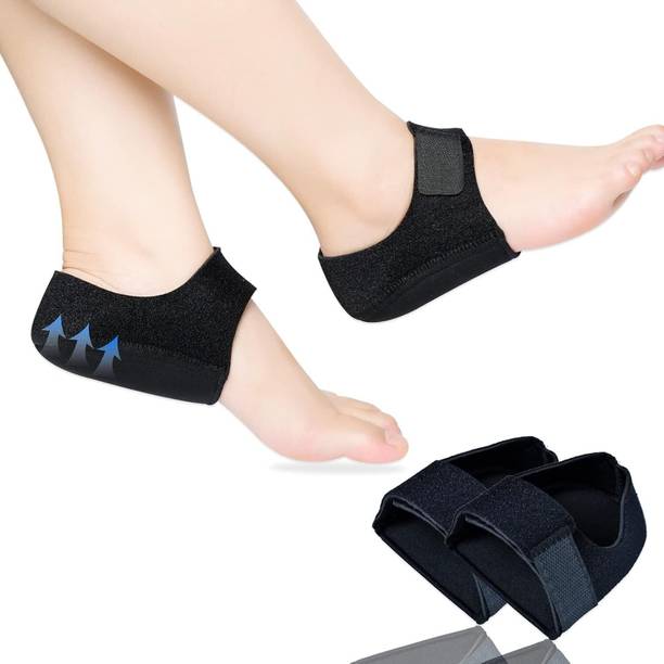 Leosportz 1 pair Heel support, Gel Heel Cushion Support for Plantar Fasciitis Ankle Support