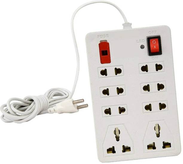 RAAMKM CB_4683_ Extensionbox8 Socket 1 Switch With fuse 8 Socket Extension Boards 8  Socket Extension Boards
