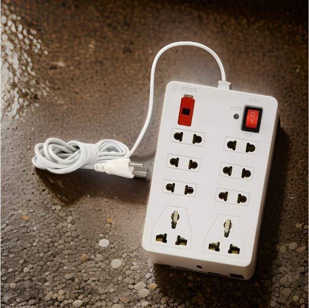 Rango Power Plate 8 Extension Board with 8 Universal Sockets, WZ 8 Socket Extension Boards