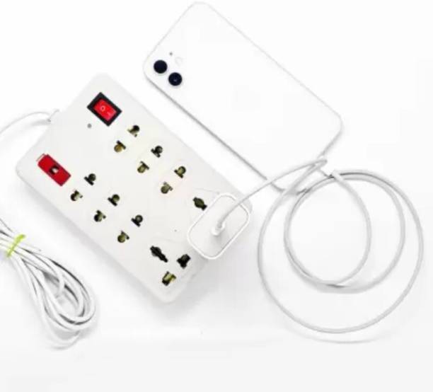 Mandal Collection 8+2mini Extension Cord/Board ,28 Socket Extension Boards 8  Socket Extension Boards
