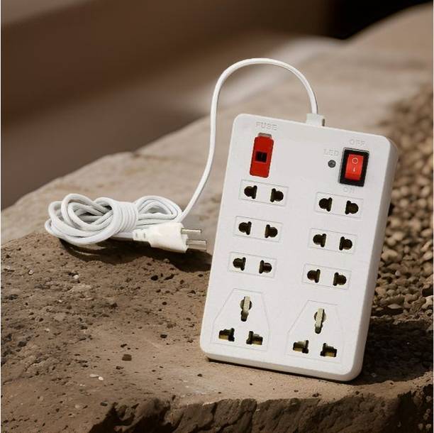 Rango Power Plate 8 Extension Board with 8 Universal Sockets, AX 8 Socket Extension Boards