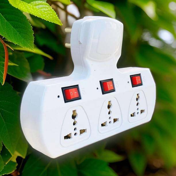 Rango 3 UNIVERSAL SOCKET 3 SWITCH MULTI PLUG EXTENSION BOARD Extension Boards dc 3 Socket Extension Boards