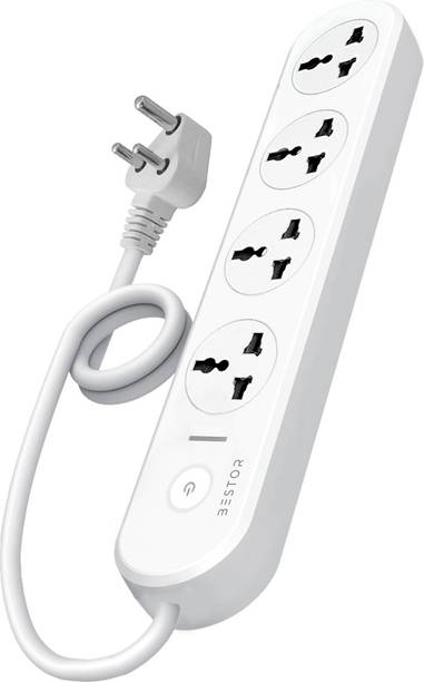 Bestor VoltEdge Extension Board 1500W Power Converter with Master Switch LED Indicator 4  Socket Extension Boards