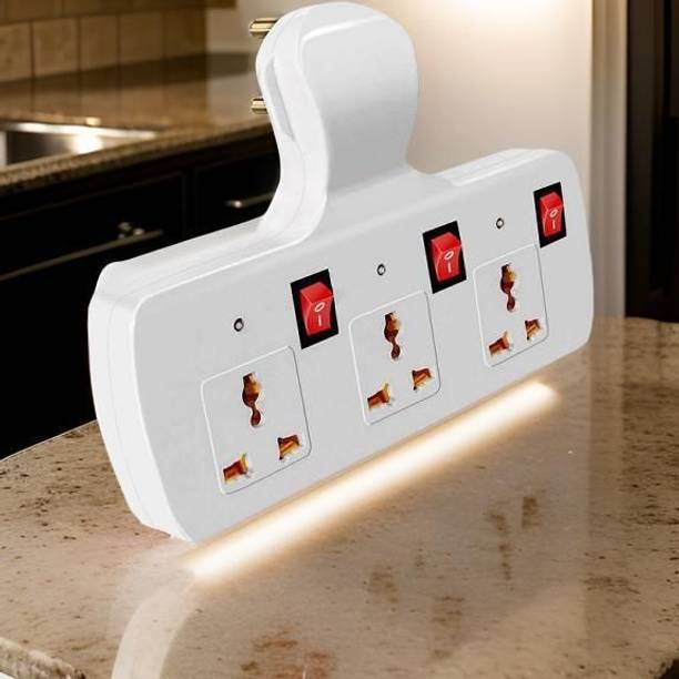 Rango Extension Board Multi Plug Universal Adaptor (cordless) 6A Three Pin Socket Du 3 Socket Extension Boards