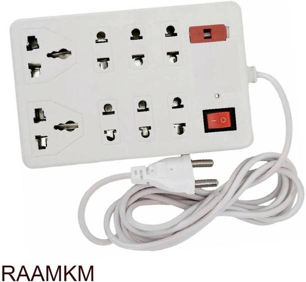 Rango CD_L_905_Multi Plug Power Extension Board Cord 2m Long Wire 8 Socket 8  Socket Extension Boards