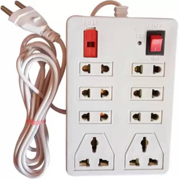 Vimla CB_1467 One Plush Eight Extension Board 8 Socket Extension Boards 8  Socket Extension Boards