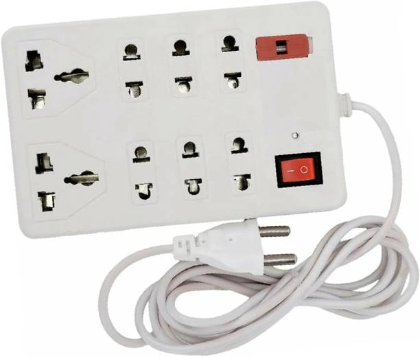 RAAMKM CB_4760_Amazing Multi-Heavy Duty 8 in 1 Mini Extension Board with ON/OFF switch 8  Socket Extension Boards