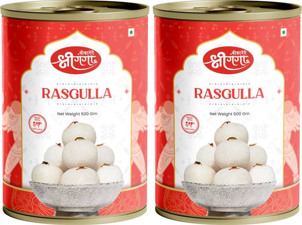 Bikaneri Shree Ganga Rasgulla 1 Kg Sweet Made In Bikaner Tin