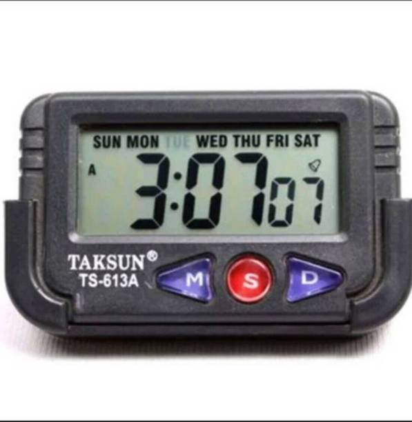 Simxen Digital Black Clock