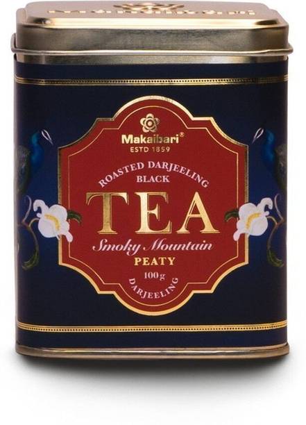 Makaibari Smoky Mountain Tin Caddy Unflavoured Black Tea Tin