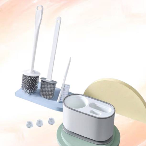 KUMIJASHI Flexible Under Rim Scrubber with Small Gap De...
