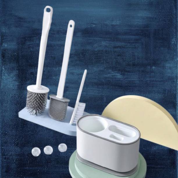 MOJNIDELI Advanced Multi Bristle Bathroom Trio with Ven...
