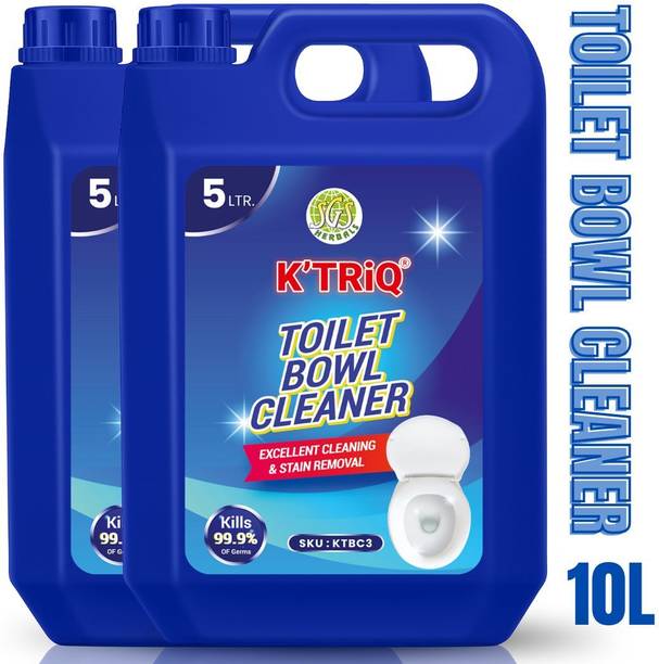 K'TRiQ Toilet Cleaner | Multipurpose Cleaner Liquid Toilet | Toilet Cleaner 10 Liter | Regular Liquid Toilet Cleaner