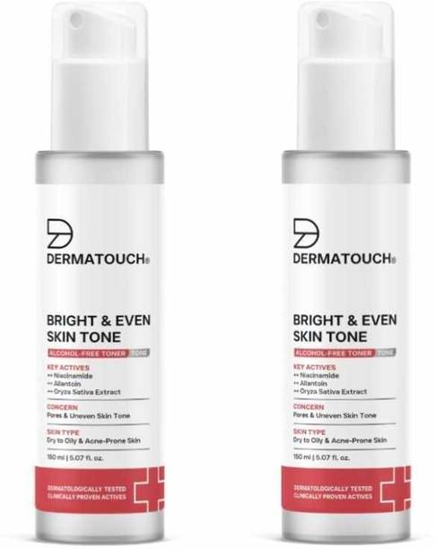 डर्माटच BRIGHT & EVEN SKIN TONE ALCOHOL FREE TONER with 3% Niacinamide – Face Toner