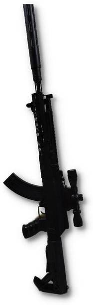 TILLU TIM TIM TOYS 90 CM LONG TOY BLACK GUN FOR BOY ALL AGE LEARNING SKILLS Darts & Plastic Bullets