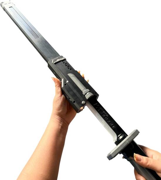 BHVMEY Kids LED Light Up Sword Toy with Rechargeable Battery Maces & Swords
