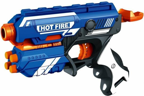 LWF Blaze Storm Soft Bullet Gun Toy with 10 Safe Foam Bullets Long Rang for boys girls Guns & Darts