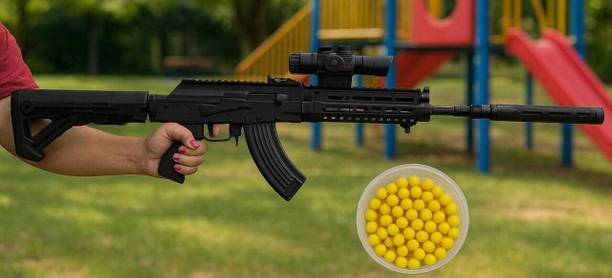 TILLU TIM TIM TOYS 90CM TOY GUN MILITARY STYLE BB BULLET GUN Darts & Plastic Bullets