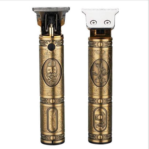 UZAN GOLDEN HAIR TRIMMER FOR MEN Fully Waterproof Trimmer 90 min Runtime 4 Length Settings