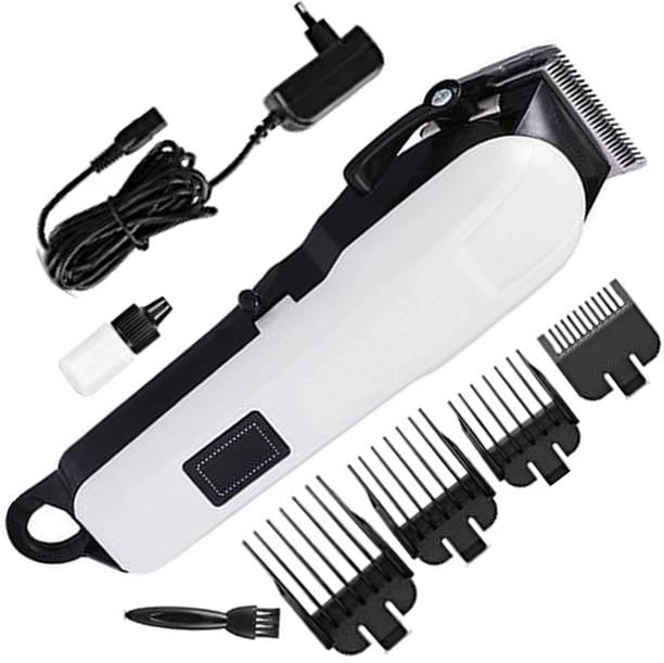 RECHOO Rechargeable High Power Low Noise Smooth Hair Trimmer Barber Clipper Machine Trimmer 120 min Runtime 4 Length Settings