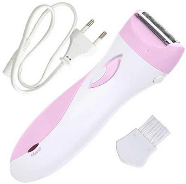 QTX Rechargeable Women Epilator Electric LED INDICATOR Shaver Razor for Face Body Face Body Underarms Leg Arm Hair Removal Hair Removal Lady Bikini Shaving Machine Hair Removal Hair Clipper Epilator Bikini Shaving Trimmer Machine Trimmer 40 min  Runtime 1 Length Settings