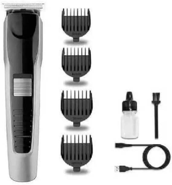 hgftrr Trimmer Trimmer 60 min Runtime 2 Length Settings (Silver, Black) Trimmer 60 min Runtime 2 Length Settings
