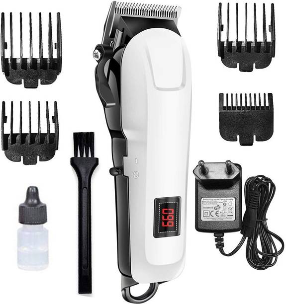 TKPO Professional man New Cordless hair trimmer hair cutting tools Trimmer 240 min  Runtime 4 Length Settings