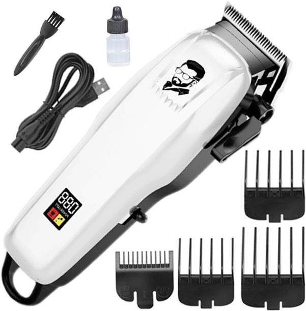 RECHOO Perfect Hair Cutting Machine Hair Trimmer Best Quality Hair Clipper Beard Shaver Trimmer 120 min  Runtime 4 Length Settings