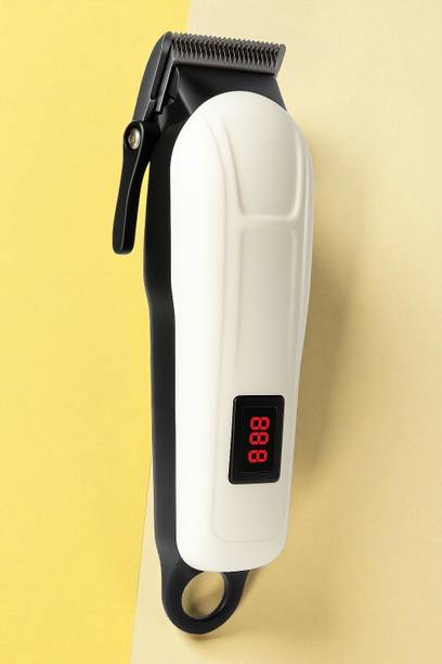 kesh X128 Stylish Men’s Trimmer | Easy Grip, Sharp Blades & Long Battery Life Trimmer 240 min Runtime 4 Length Settings