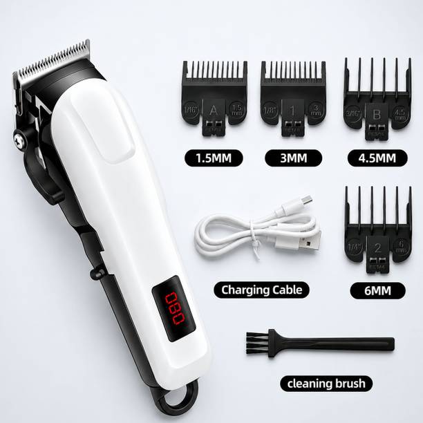 MynxeHTC Perfect for Personal & Salon Use with Durable Build Premium Grooming Accessories Fully Waterproof Trimmer 135 min Runtime 5 Length Settings