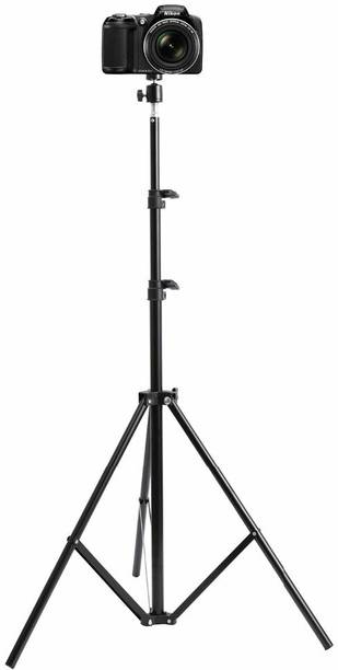 Treadmill Universal Lightweight Tripod with Mobile Phone Holder Mount & Carry Bag for All Smart Phones for Vlogging, Video Shooting, YouTube etc Compatible with All Mobile Phones, Action GoPro Cameras DSLR Tripod, Tripod Kit, Tripod Bracket
