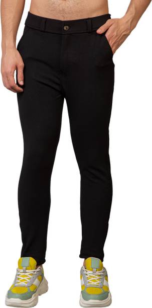 ynam Slim Fit Men Multicolor Trousers