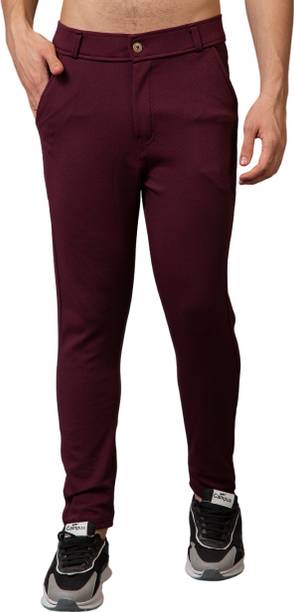 ynam Slim Fit Men Multicolor Trousers