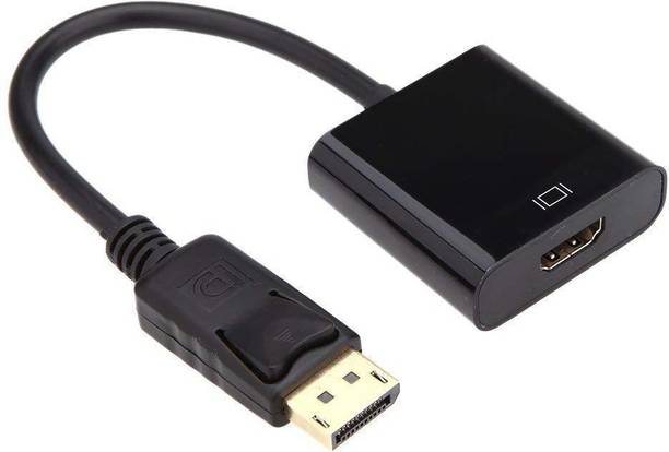 RuhZa Display Port to Hdmi Adapter, 1080P Display Port Dp to Hdmi Display Port to Hdmi Adapter 1080P Display Port Dp to Hdmi USB Cable
