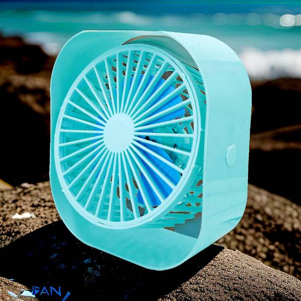 YAROH Superior Portable USB Desk Fan with Direct Plug-In AC Cooler Mini Fan_XEU376 Trendy (Direct Fan) Light Weight Portable Fan_DB376 USB Fan