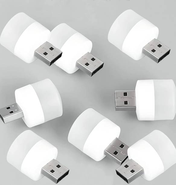 RPMSD Flexible Portable USB 5V LED Mini Light Warm White Portable USB 5V LED Mini Light Light Pack of 8 Led Light