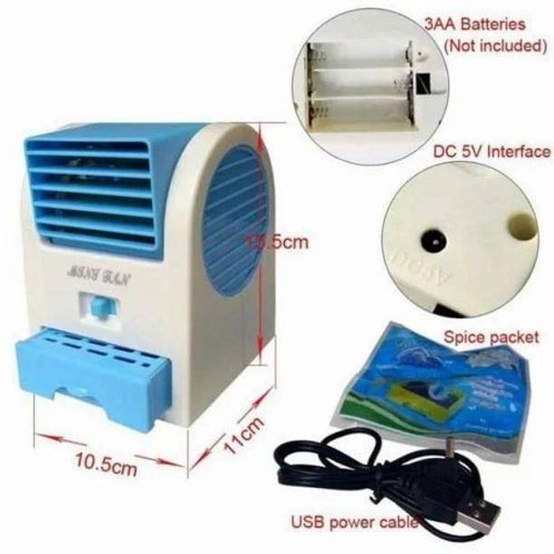 TECHEL Mini Air Cooler Mini Cooler Portable Small ASZ17 Mini Air Cooler Mini Cooler Portable Small TYB17 USB Air Cooler