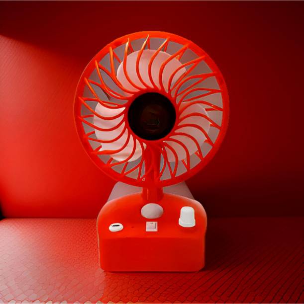 Clairbell Cool Fan: Ultimate Convenience - USB Rechargeable, 5 Speeds, and LED Light VP24 Cool Fan: Ultimate Convenience - USB Rechargeable, 5 Speeds, and LED Light VP24 USB Fan