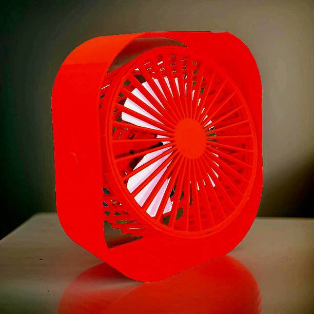 Clairbell Superior Portable USB Desk Fan with Direct Plug-In AC Cooler Mini Fan_TJI74 Trendy (Direct Fan) Light Weight Portable Fan_VX74 USB Fan