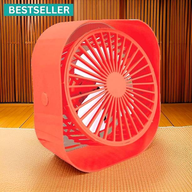 YAROH Portable USB Fan for Table, Car, commercial vehicles BS460 Mini car fan (Potable Table Fan) with high speed BS460 USB Fan