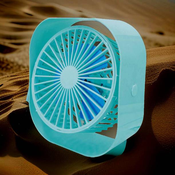 Clairbell Superior Portable USB Desk Fan with Direct Plug-In AC Cooler Mini Fan_HWV61 Trendy (Direct Fan) Light Weight Portable Fan_IK61 USB Fan