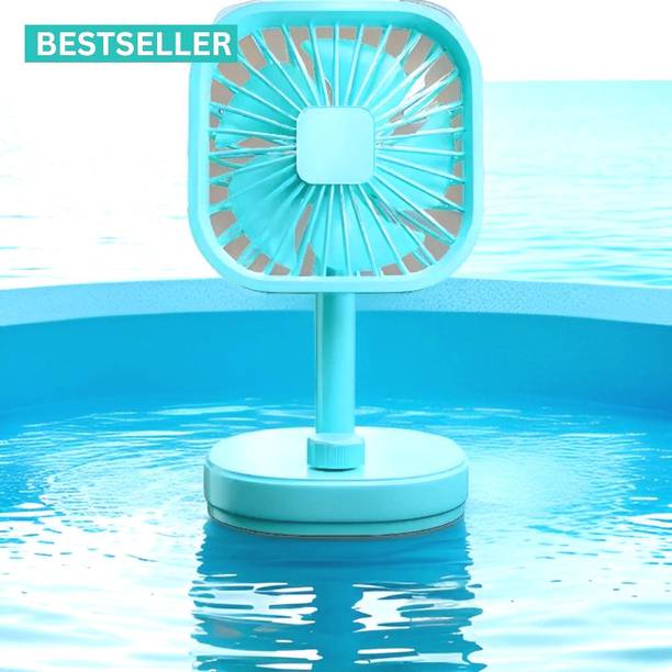 GUGGU Flow Fan ( Rechargeable Table Fan) (Mini Fan) for Home, office MK286 Flow Fan (AC Cooler) (Rechargeable USB Fan) high speed MK286 USB Fan
