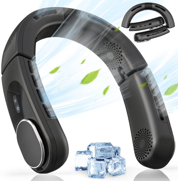 HIROBOT F029 Portable Neck Fan -5200mAh Foldable Bladeless Cooling Fan USB Fan