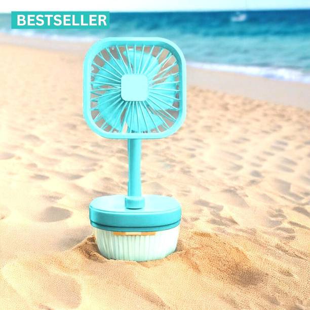 GUGGU Flow Fan ( Rechargeable Table Fan) (Mini Fan) for Home, office GD165 Flow Fan (AC Cooler) (Rechargeable USB Fan) high speed GD165 USB Fan