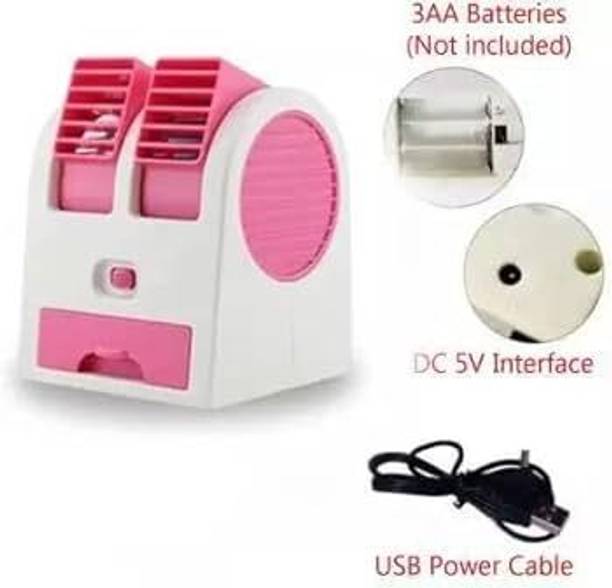 TECHEL Operated Mini Water Cooler AC USB and Battery6 Operated Mini Water Cooler AC USB and Battery6 USB Air Cooler