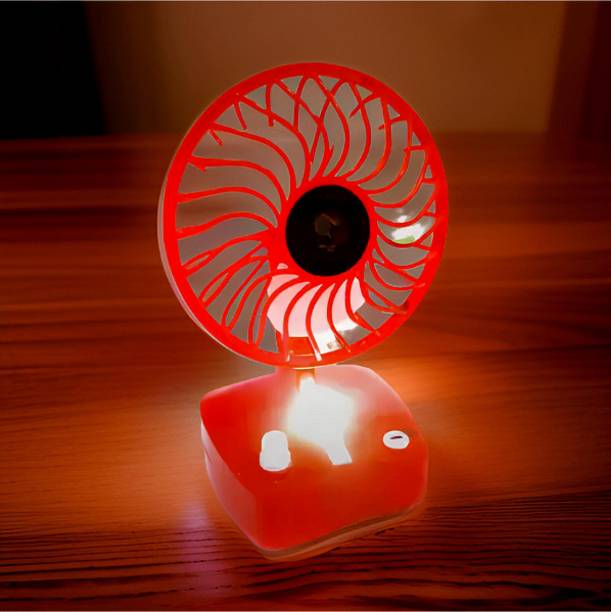 Clairbell Cool Fan: Ultimate Convenience - USB Rechargeable, 5 Speeds, and LED Light V28 Cool Fan: Ultimate Convenience - USB Rechargeable, 5 Speeds, and LED Light V28 USB Fan