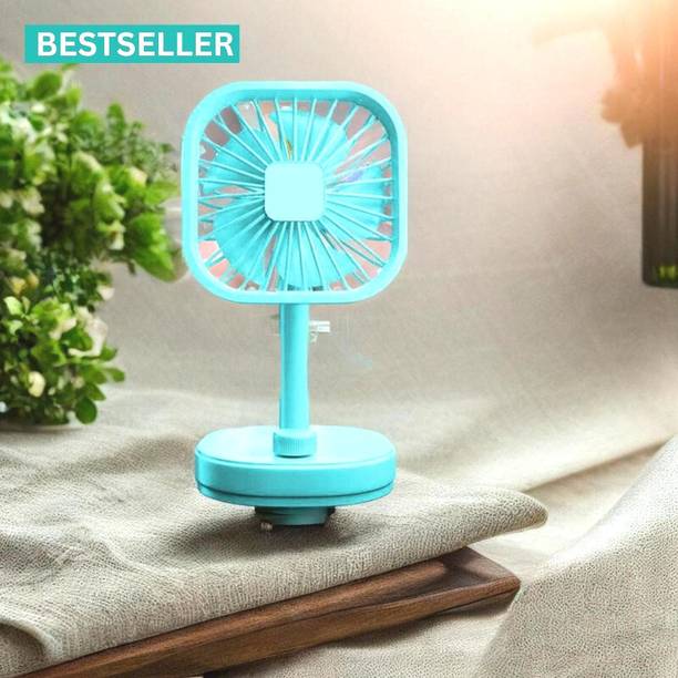 FRONY Flow Fan ( Rechargeable Table Fan) (Mini Fan) for Home, office AC154 Flow Fan (AC Cooler) (Rechargeable USB Fan) high speed AC154 USB Fan